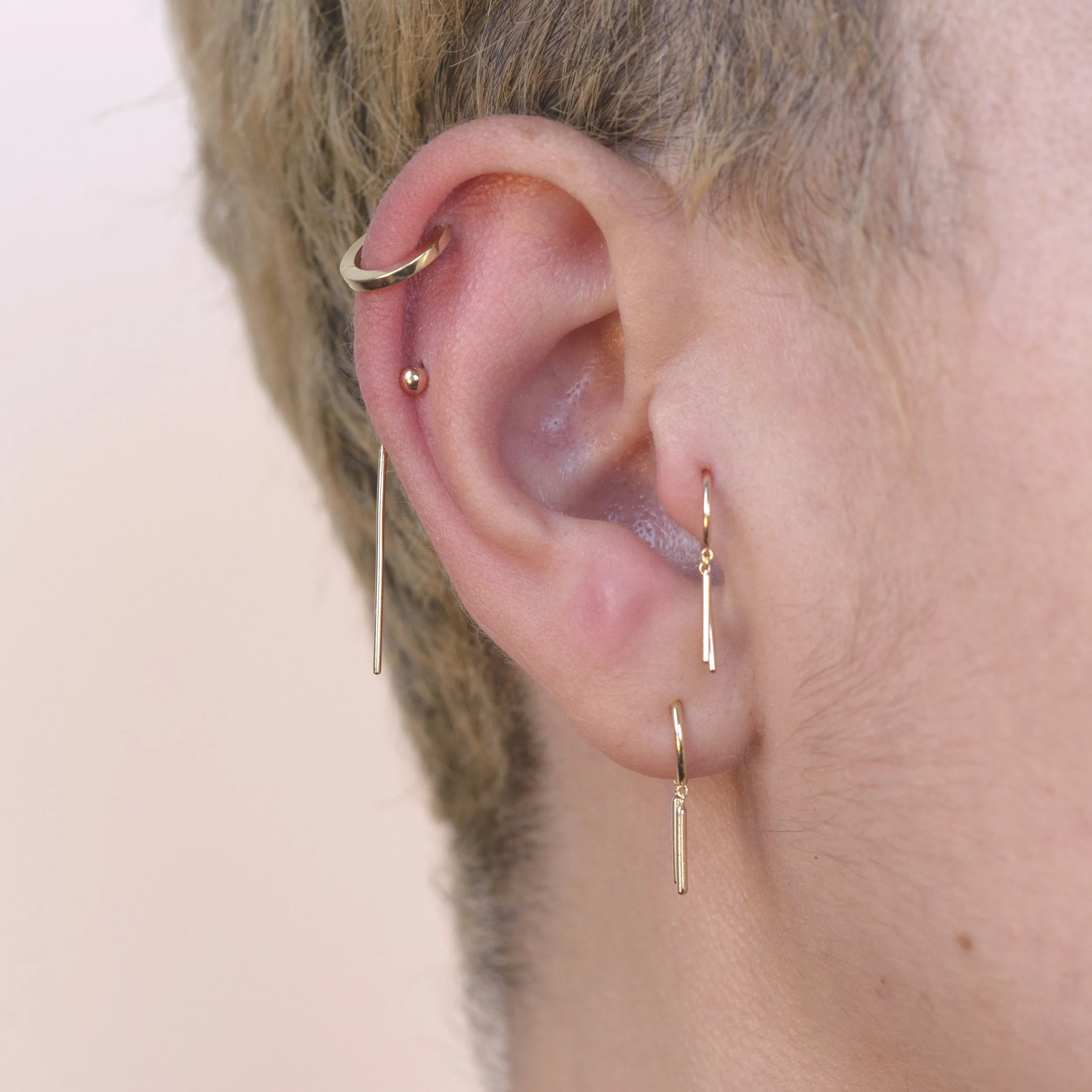 Jack + G Jack and G jewelry Chime Stud Earring